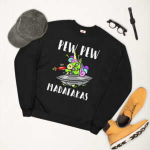 Unicornio Unisex fleece sweatshirt