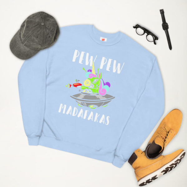 Unicornio Unisex fleece sweatshirt - Image 4