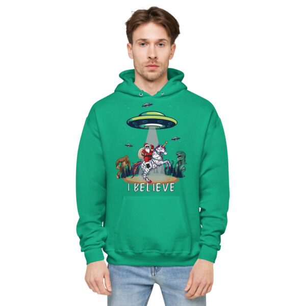 I Believe Unisex fleece hoodie - Image 5