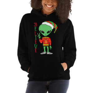 alien christmas Unisex Hoodie