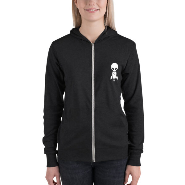 Unisex zip hoodie