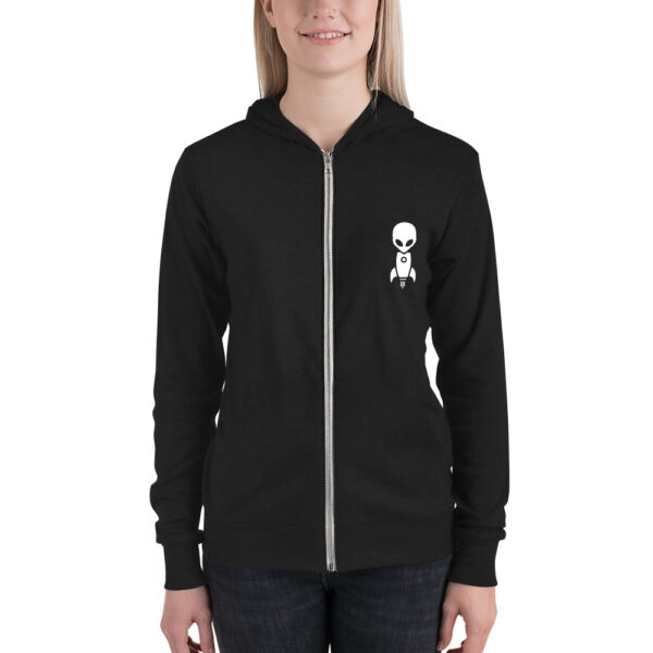 Unisex zip hoodie - Image 3