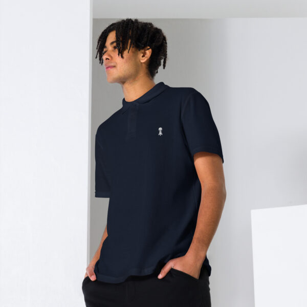 Unisex pique polo shirt - Image 4
