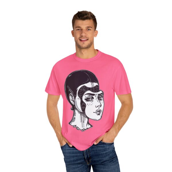 Future Girl Unisex Garment-Dyed T-shirt - Image 32