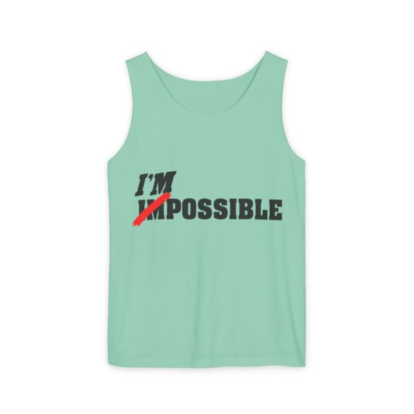 Inspirational Unisex Tank Top – Must-Have “I’m Possible” Shirt for Fitness & Summer - Image 17