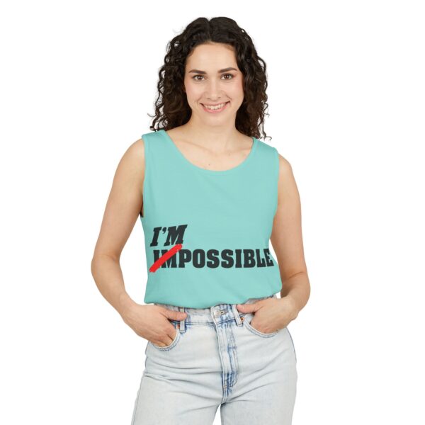 Inspirational Unisex Tank Top – Must-Have “I’m Possible” Shirt for Fitness & Summer - Image 23
