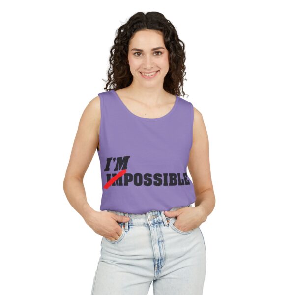 Inspirational Unisex Tank Top – Must-Have “I’m Possible” Shirt for Fitness & Summer - Image 43