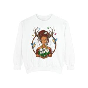 nature-inspired sweatshirt – dreamcatcher boho top for nature lovers