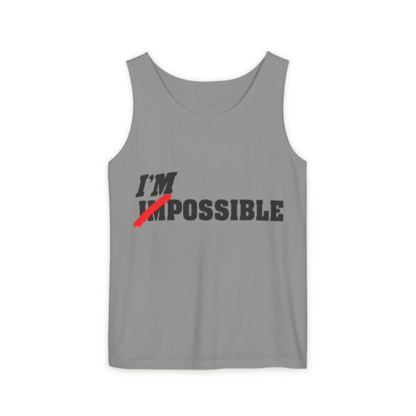 Inspirational Unisex Tank Top – Must-Have “I’m Possible” Shirt for Fitness & Summer - Image 37