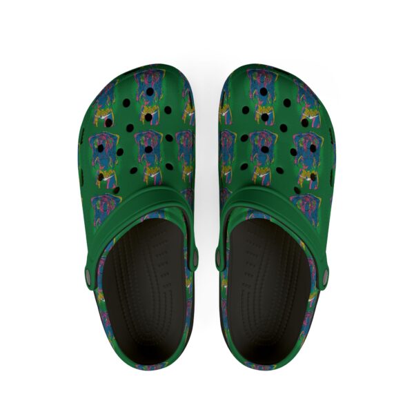Vibrant Floral EVA Foam Shoes, Artist-Designed Comfort Footwear, Perfect for Garden Parties, Everyday Wear, and Relaxation - Image 2