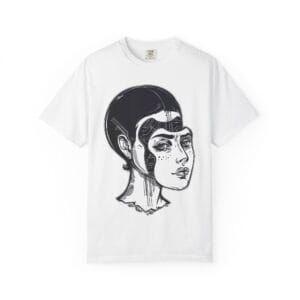 future girl t-shirt – bold unisex tee by Aliens & Astronauts Clothing Co.