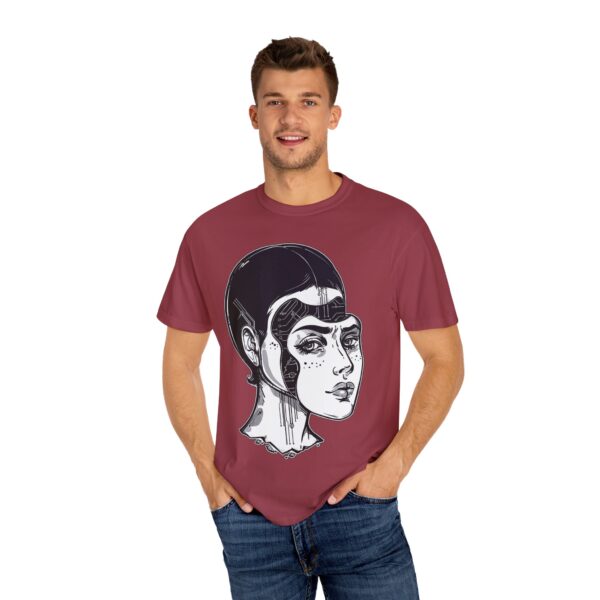 Future Girl Unisex Garment-Dyed T-shirt - Image 36
