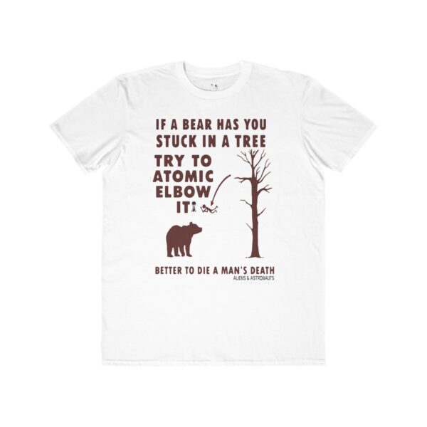 funny bear t-shirt – animal tee by Aliens & Astronauts Clothing Co.