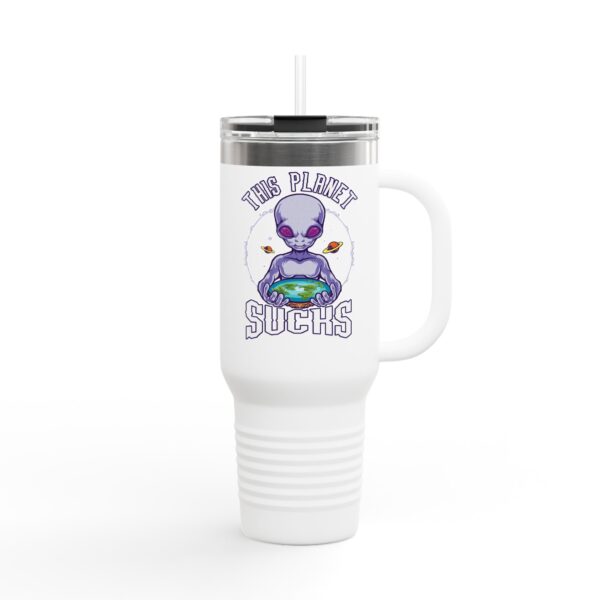 Eco-Friendly Insulated Travel Mug – 40oz Must-Have for Road Trips & Coffee Lovers - Image 2