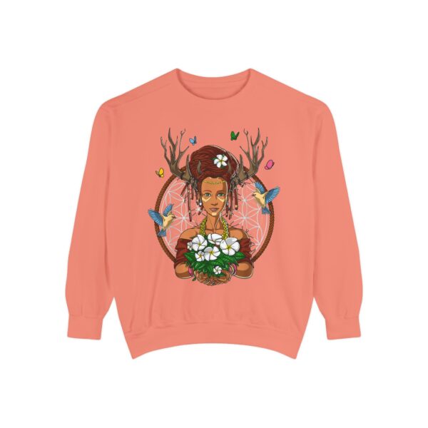 Nature-Inspired Unisex Sweatshirt - Cozy Boho Style for Every Day, Gift for Her, Nature Lover Apparel, Dreamcatcher Sweatshirt - Image 5