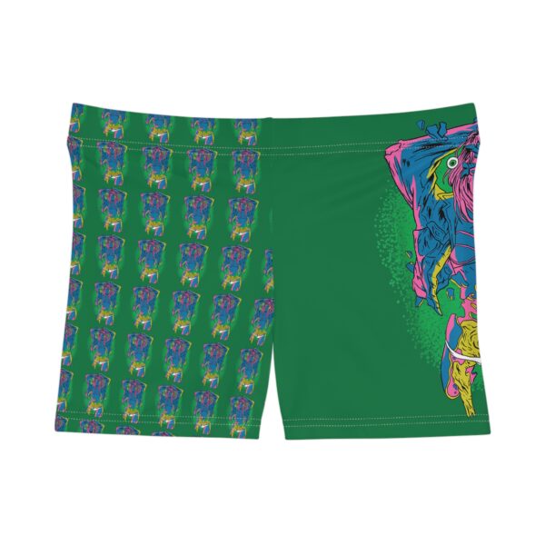 ibrant Women's AOP Shorts – colorful all-over print summer shorts for women, Aliens & Astronauts Clothing Co.