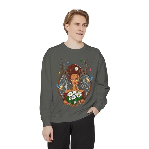 Nature-Inspired Unisex Sweatshirt - Cozy Boho Style for Every Day, Gift for Her, Nature Lover Apparel, Dreamcatcher Sweatshirt - Image 15