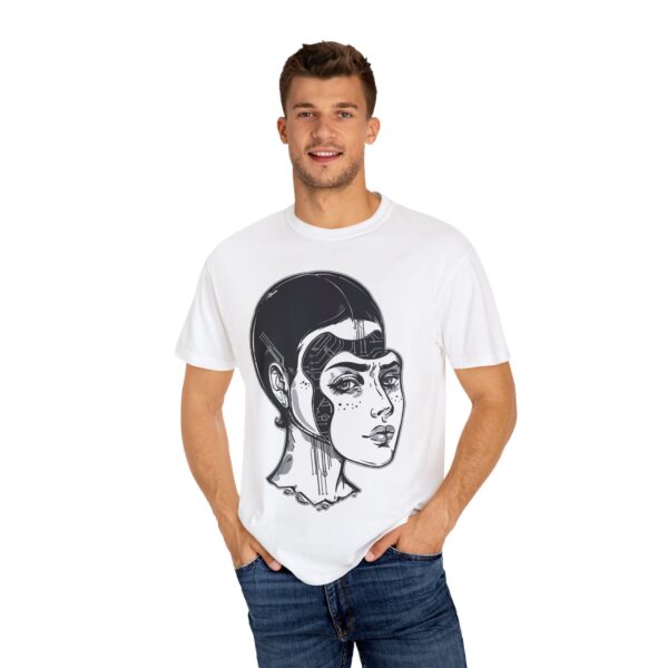 Future Girl Unisex Garment-Dyed T-shirt - Image 4