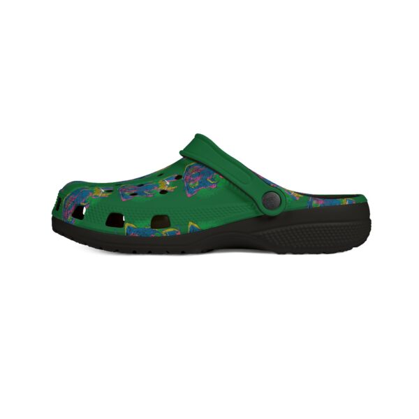 Vibrant Floral EVA Foam Shoes, Artist-Designed Comfort Footwear, Perfect for Garden Parties, Everyday Wear, and Relaxation - Image 4