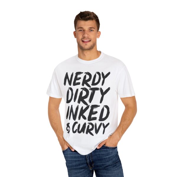 Nerdy and Curvy Graphic Tee – Must-Have Statement Shirt for 2025 - Image 4
