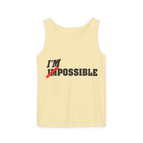 Inspirational Unisex Tank Top – Must-Have “I’m Possible” Shirt for Fitness & Summer - Image 9
