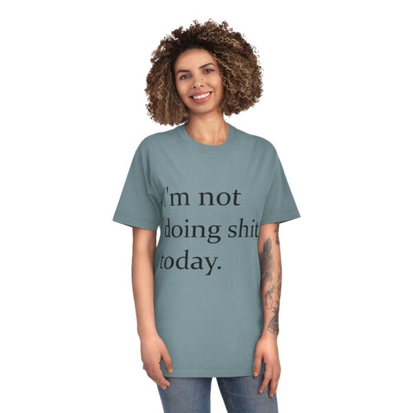 Im Not Doing Shit Today Graphic Tee – Must-Have Meme Shirt for 2025 - Image 3