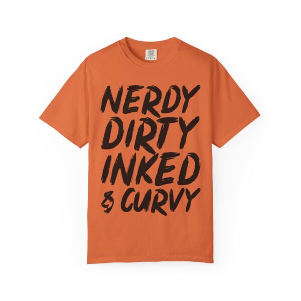 Nerdy and Curvy Graphic Tee – Must-Have Statement Shirt for 2025 - Image 13