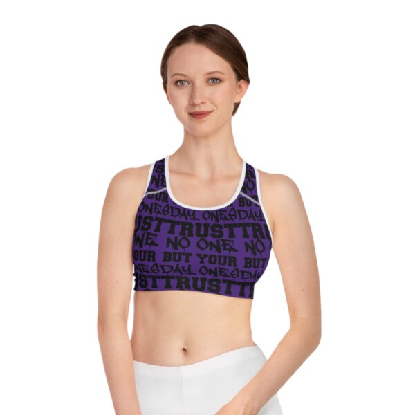 ANACC Empowerment Sports Bra - Stylish Activewear for Fitness Lovers | Gym, Yoga, Running, Daily Wear, Motivational Quotes - Image 3