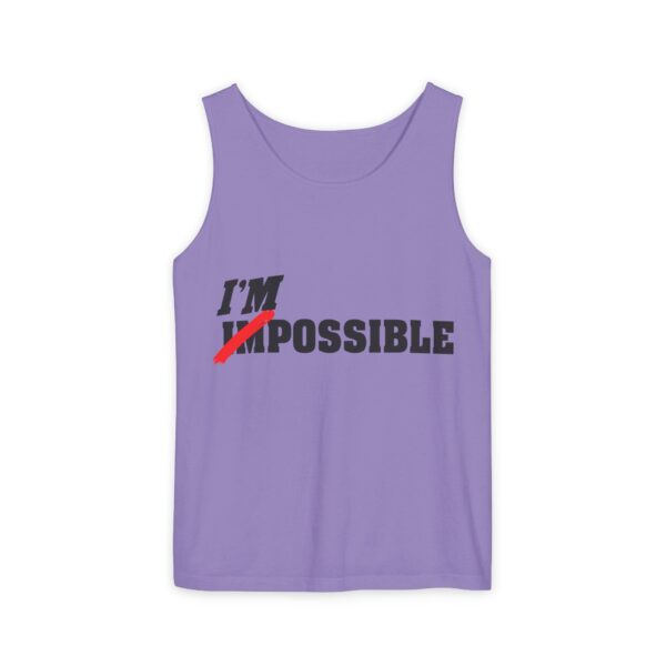 Inspirational Unisex Tank Top – Must-Have “I’m Possible” Shirt for Fitness & Summer - Image 41