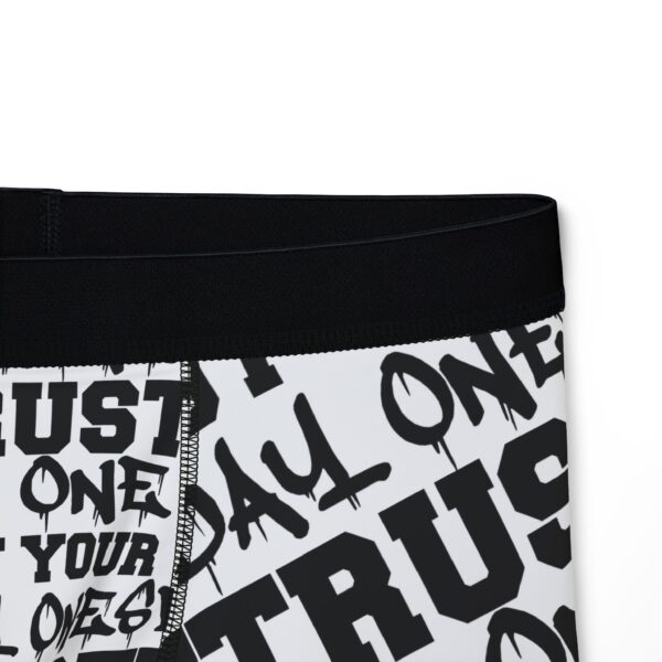 Men's Boxers - Trust No One Graphic Print - Image 3