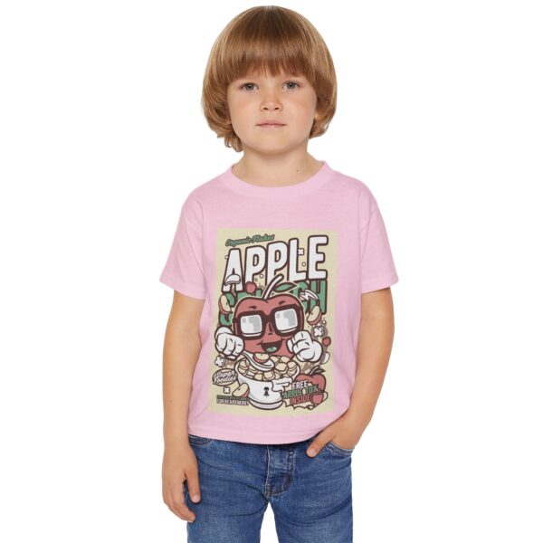Cute Apple Graphic Toddler T-shirt, Fun Children's Apparel, Birthday Gift, Back-to-School, Summer Outfit, Comfy Kids Shirt - Image 10