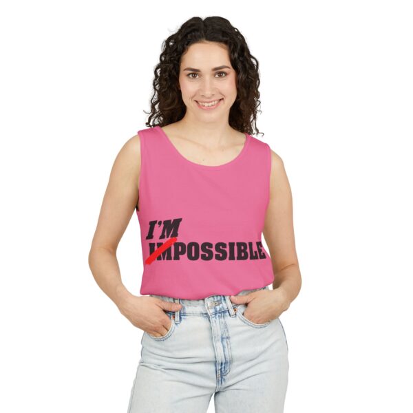 Inspirational Unisex Tank Top – Must-Have “I’m Possible” Shirt for Fitness & Summer - Image 51