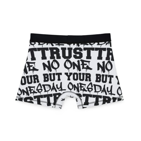 Men's Boxers - Trust No One Graphic Print - Image 2