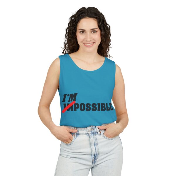 Inspirational Unisex Tank Top – Must-Have “I’m Possible” Shirt for Fitness & Summer - Image 31