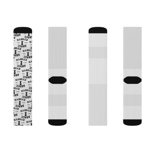 Sublimation Socks – Unique Customizable Crew Socks for Every Occasion, Perfect Holiday Gift - Image 6