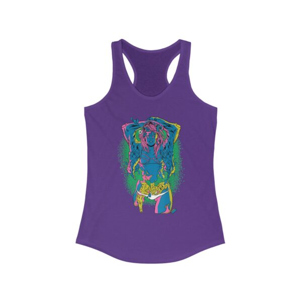 Vibrant Women's Racerback Tank - Colorful Graphic Tee, Summer Activewear, Fitness Top, Beachwear, Gift for Her - Image 27