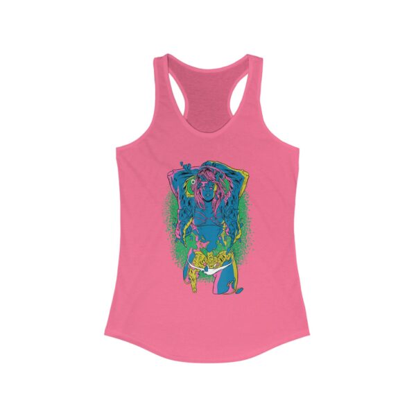 Vibrant Women's Racerback Tank - Colorful Graphic Tee, Summer Activewear, Fitness Top, Beachwear, Gift for Her - Image 29