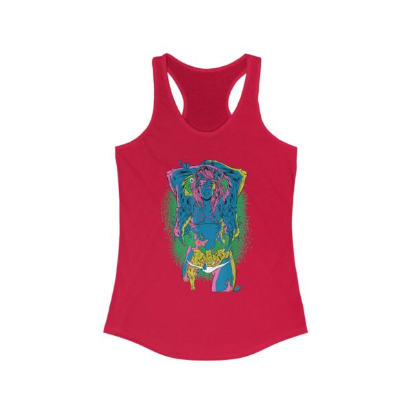 Vibrant Women's Racerback Tank - Colorful Graphic Tee, Summer Activewear, Fitness Top, Beachwear, Gift for Her - Image 33