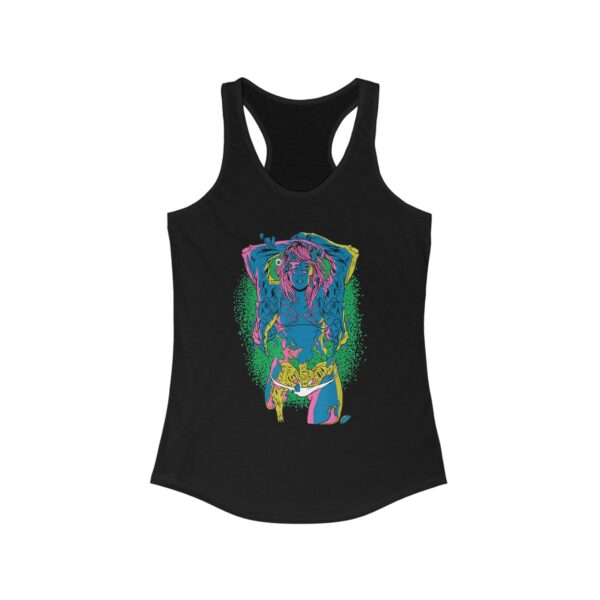 Vibrant Women's Racerback Tank - Colorful Graphic Tee, Summer Activewear, Fitness Top, Beachwear, Gift for Her - Image 5