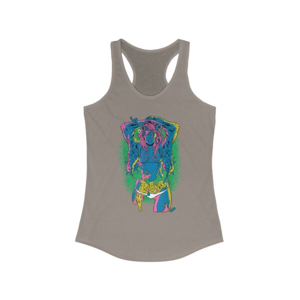 Vibrant Women's Racerback Tank - Colorful Graphic Tee, Summer Activewear, Fitness Top, Beachwear, Gift for Her - Image 9