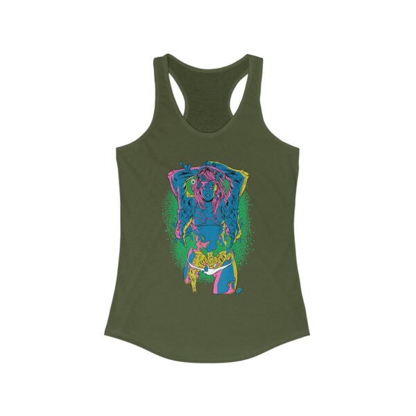 Vibrant Women's Racerback Tank - Colorful Graphic Tee, Summer Activewear, Fitness Top, Beachwear, Gift for Her - Image 11