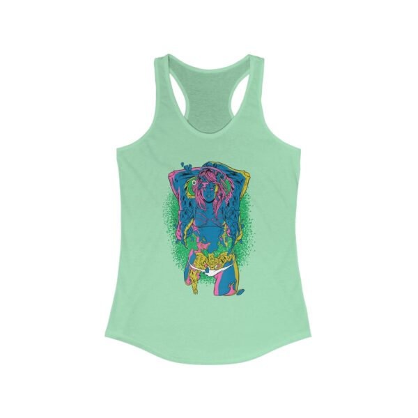 Vibrant Women's Racerback Tank - Colorful Graphic Tee, Summer Activewear, Fitness Top, Beachwear, Gift for Her - Image 13