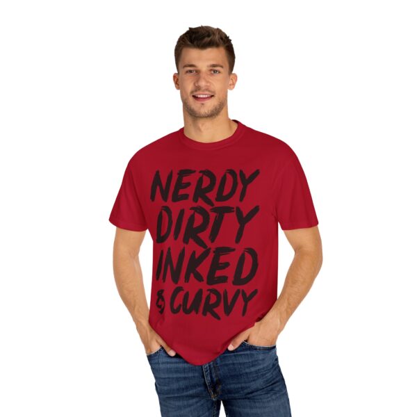 Nerdy and Curvy Graphic Tee – Must-Have Statement Shirt for 2025 - Image 56