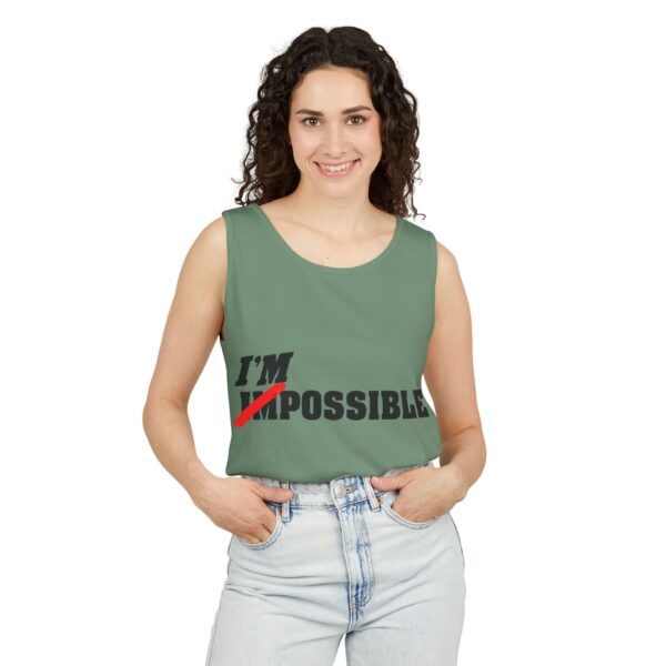 Inspirational Unisex Tank Top – Must-Have “I’m Possible” Shirt for Fitness & Summer - Image 27