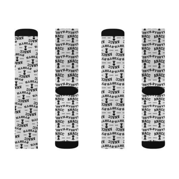 Sublimation Socks – Unique Customizable Crew Socks for Every Occasion, Perfect Holiday Gift - Image 2