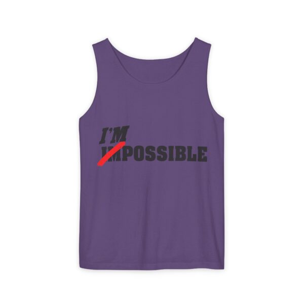 Inspirational Unisex Tank Top – Must-Have “I’m Possible” Shirt for Fitness & Summer - Image 45