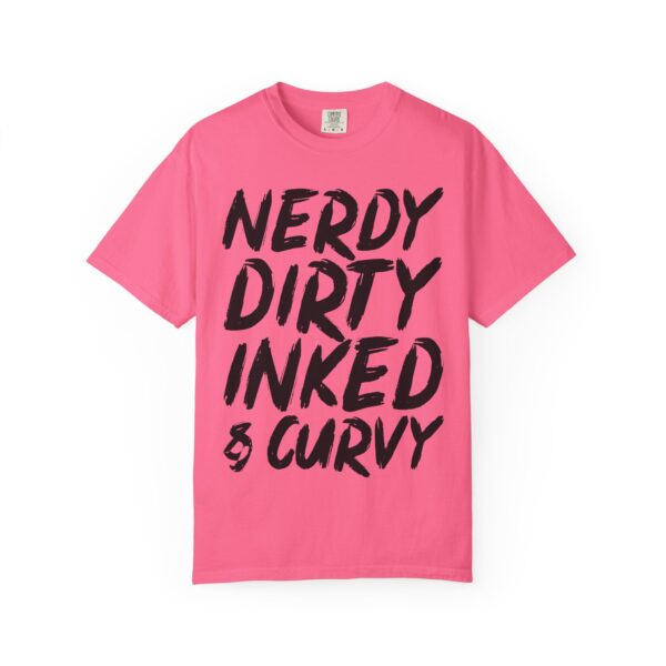 Nerdy and Curvy Graphic Tee – Must-Have Statement Shirt for 2025 - Image 45