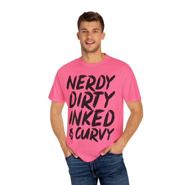 Nerdy and Curvy Graphic Tee – Must-Have Statement Shirt for 2025 - Image 48