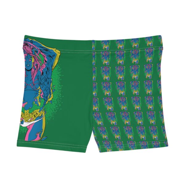 Vibrant Women's AOP Shorts, Colorful Beachwear, Summer Fun, Festival Style, Casual Activewear, Gift for Her - Image 2