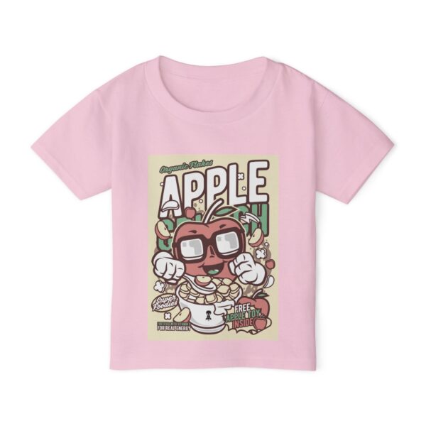 Cute Apple Graphic Toddler T-shirt, Fun Children's Apparel, Birthday Gift, Back-to-School, Summer Outfit, Comfy Kids Shirt - Image 8